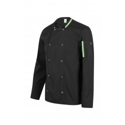 Chaqueta de cocina con automaticos manga larga Velilla PB405206