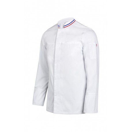 Chaqueta de cocina cierre central manga larga Velilla PB405208