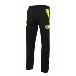 Pantalón Stretch Bicolor Multibolsillos Velilla PT103002S