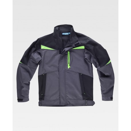 Chaqueta de Trabajo Tricolor canvas y canesús WorkTeam WF2752