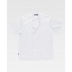 Chaquetilla básica unisex de cocina de manga corta WorkTeam B5901
