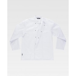 Chaquetilla básica unisex de cocina de manga larga WorkTeam B5902