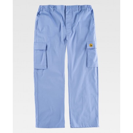 Pantalón ESD Antiestático WorkTeam B1900