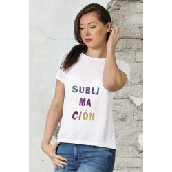 Camiseta de mujer sublimacion Valento BELICE