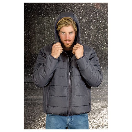 Chaqueta de abrigo gruesa con capucha de estilo moderno Valento FLEETWOOD