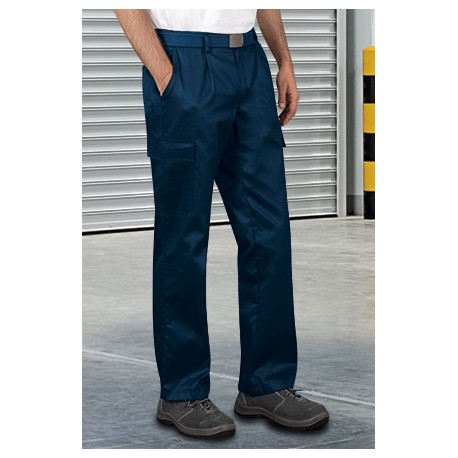 Pantalón de Trabajo largo multibolsillos pinzas Valento RONDA