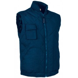 Chaleco confeccionado en tejido a la plana Valento WORKER