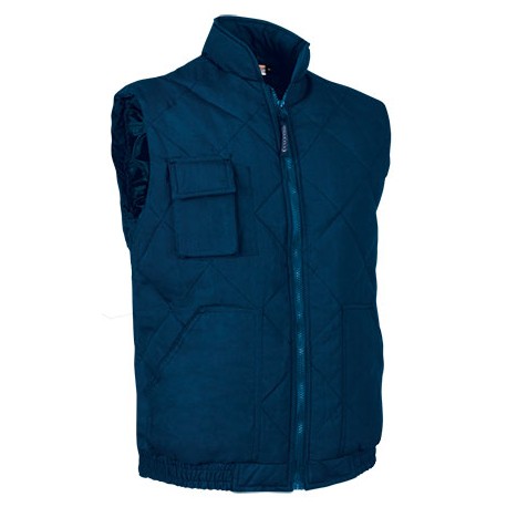 Chaleco confeccionado en tejido a la plana Valento WORKER