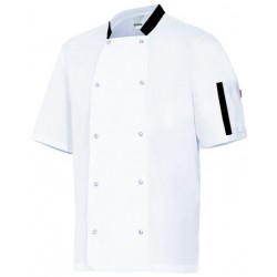 Chaqueta cocinero manga corta Velilla P405205