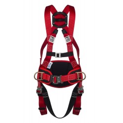 Arnes MIRA 16 y cinturón de sujección MIRA 10F.1 con bolsa portaequipos sin cuerdas ni mosquetones Miguel Miranda S72