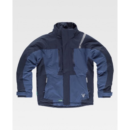 Parka de trabajo acolchada combinada WorkTeam WF2858