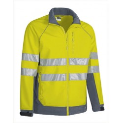 Chaqueta de trabajo softshell Alta Visibilidad Valento TACOMA