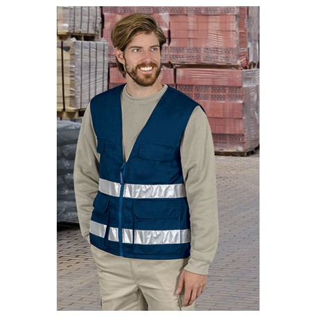 Chaleco multibolsillos Alta Visibilidad Valento JERVIS