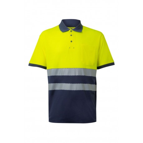 Polo de Trabajo Manga Corta bicolor Velilla 305523