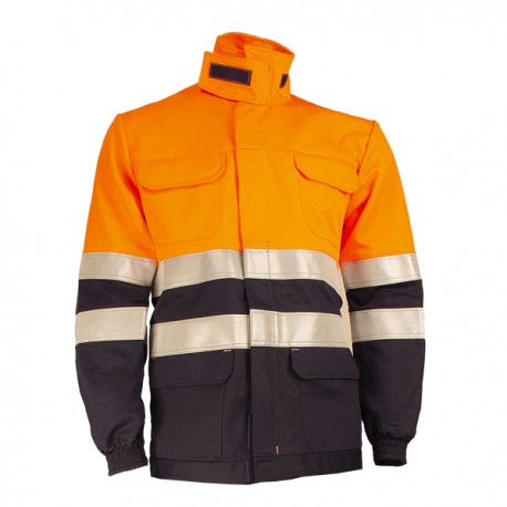 Chaqueta de trabajo Cromo Alta Visibilidad ITS FO 5100