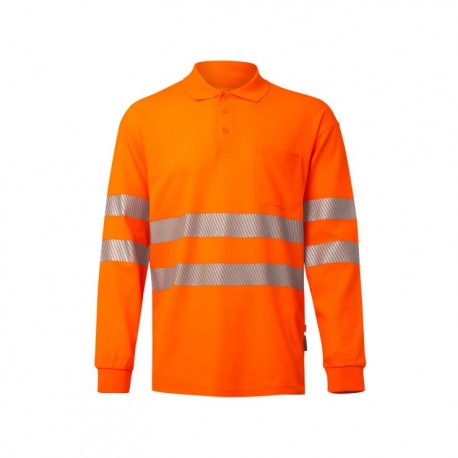 Polo algodón Manga Larga RS Cintas Reflectantes Velilla 305524