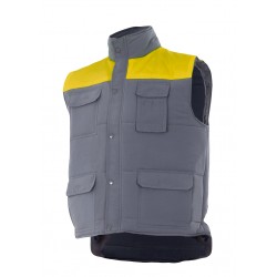 Chaleco multibolsillos acolchado Velilla C108