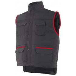 Chaleco Acolchado Multiboslillos bicolor Velilla P108