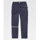 Pantalón Multibolsillos Stretch y apertura rodilleras WorkTeam B4031