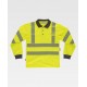 Polo de Trabajo Manga Larga Combinado y Perchado WorkTeam C3883