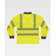 Polo de Trabajo Manga Larga Combinado y Perchado WorkTeam C3883
