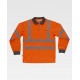 Polo de Trabajo Manga Larga Combinado y Perchado WorkTeam C3883