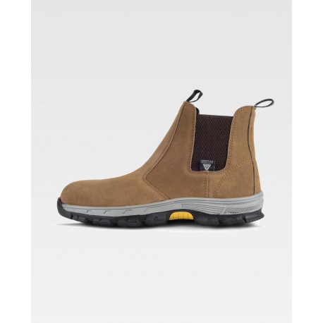 Bota de trabajo elástica de serraje S1P WorkTeam P2511