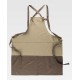 Delantal con peto en tejido canvas 80x90 cm WorkTeam M750