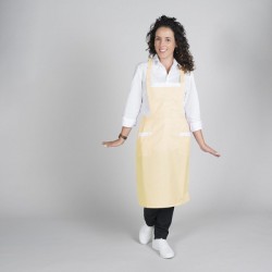 Delantal de trabajo con puntilla 80x54 cm Garys 108000