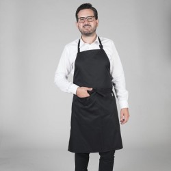 Delantal con peto y bolsillo delantero 90x75 cm Garys 116100