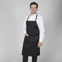 Delantal con peto y bolsillo 90x75 cm Garys 116400