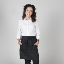 Delantal sin peto y bolsillo sarga pol 50x75 cm Garys 117100