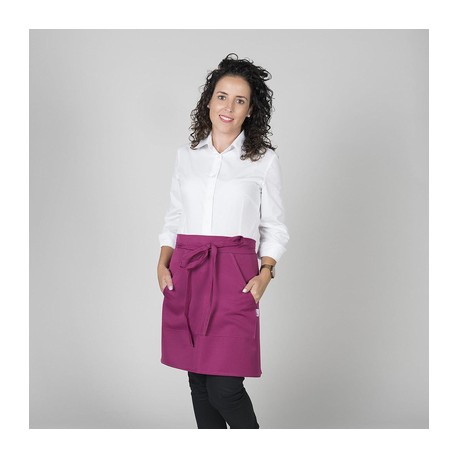 Delantal sin peto y bolsillo sarga pol 50x75 cm Garys 117100