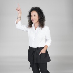 Delantal corto sin peto y bolsillo 30x60 cm Garys120000