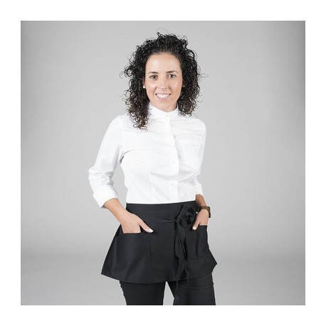 Delantal sin peto corto con bolsillos 30x60 cm Garys 120300