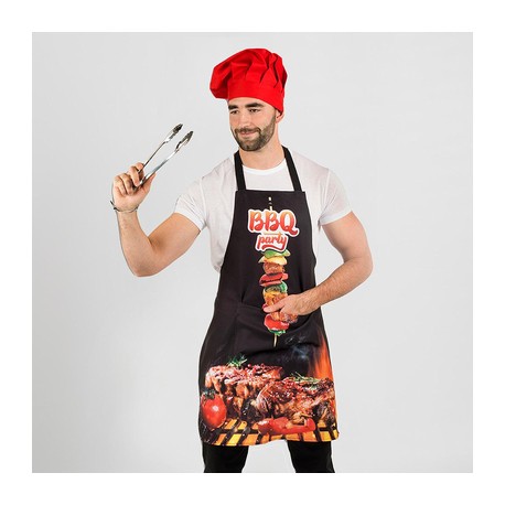 Delantal con peto BARBACOA Garys 150120