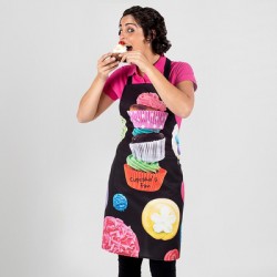 Delantal de trabajo con peto CUPCAKEs FAN Garys 150130