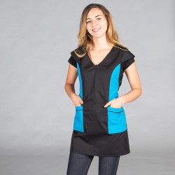 Casulla de Trabajo Restauración Panaderías Negra Combinada Garys 212500