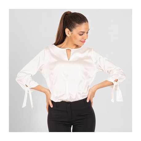 Blusa Mujer Manga Larga OLIVIA SATEN Garys 243100