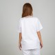 Blusa de trabajo sanitario unisex abotonado Garys 602000