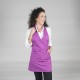 Delantal bistro escote pico bolsillo centro 80X65 CM Garys 182000