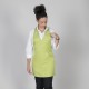 Delantal bistro escote pico bolsillo centro 80X65 CM Garys 182000