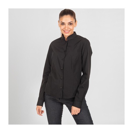 Blusa Mujer cuello mao Manga Larga POP Garys 288200