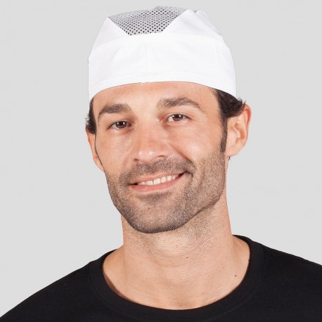 Gorra Sarga Blanco (6 unidades) Garys 400000