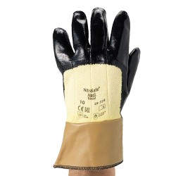 Guantes NITRASAFE nitragold nitrilo sobre Kevlar Industrial Starter 28329