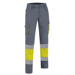 Pantalón de Trabajo alta visibilidad multibolsillos Valento FACTORY