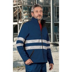 Chaqueta de trabajo softshell de visibilidad realzada WUTAN Valento
