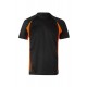 Camiseta de trabajo técnica bicolor de manga corta Velilla 105501