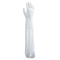Guante de PVC sin soporte con manga pegada extendida Industrial Starter SHB0710