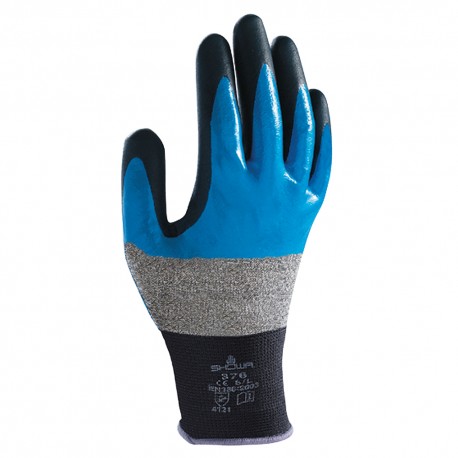 Guante de trabajo con revestimiento espuma de NITRILO Industrial Starter SH376R